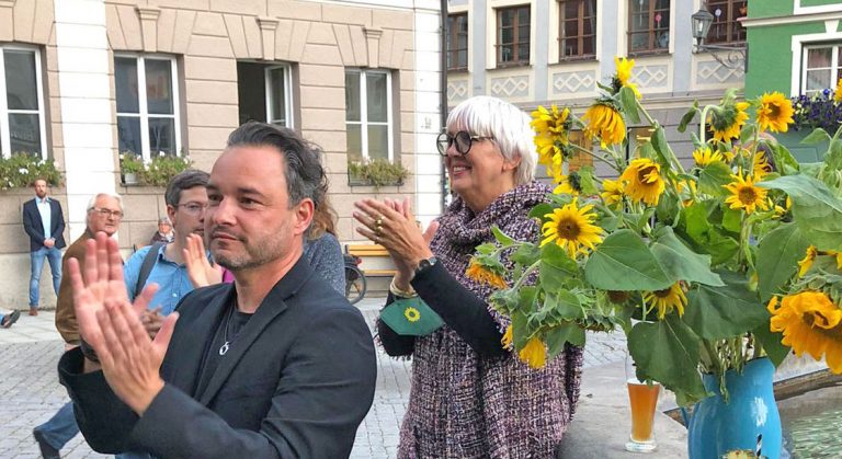 Der Kreisverband der Grünen im Unterallgäu dankt Daniel Pflügl
