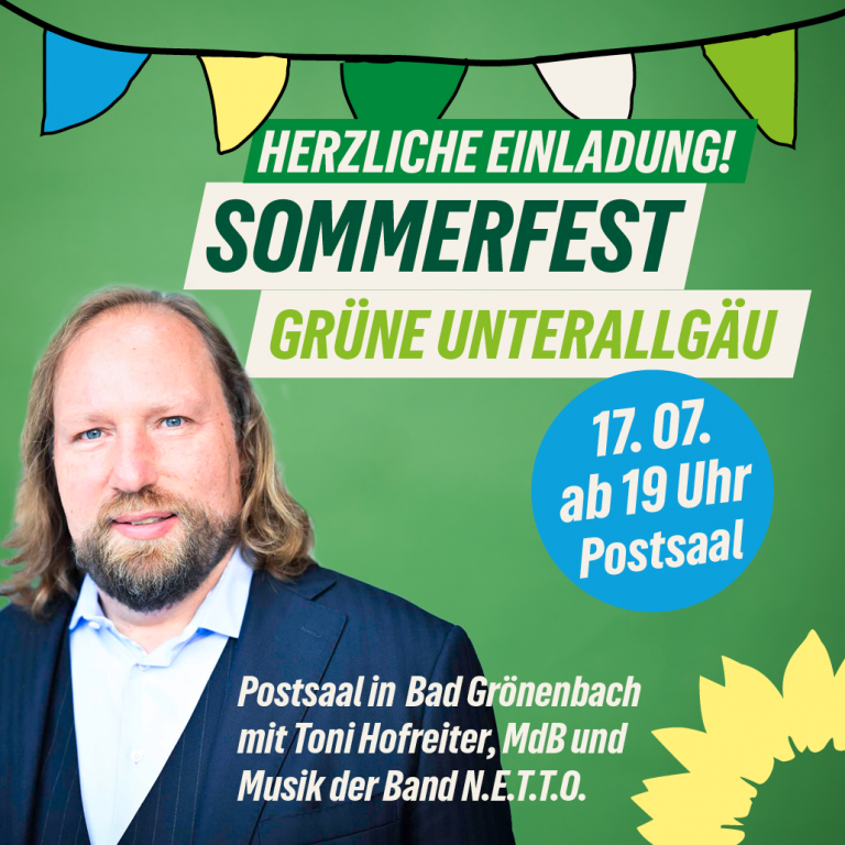 Toni kommt zum Sommerfest!